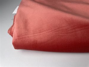 Møbelvelour - mørk melon, rest på 2,5 meter